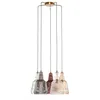 Image de Lindby Suspension en verre Belarion à intensité variable (Antique, Classic) Multicolore Verre e. a. pour Salon & Salle manger (à 5 lampes E27) Luminaire Lampe plafond
