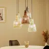 Image de Lindby Suspension Belarion, multicolore, 5 lampes, Ø 65 cm