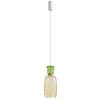 Image de Lucande LED Suspension en verre Fay (Jeunes, étudiants) Orange/Jaune Verre e. a. pour Cuisine (1 lampe,à) Luminaire Lampe plafond Plafonnier Suspendue