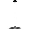 Image de Lucande LED Suspension Foco (Moderne) en Noir Métal e. a. pour Salon & Salle à manger (1 lampe,à), lampe plafonnier suspension
