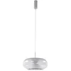 Image de Lucande LED Suspension en verre Orasa (Moderne) Transparent Verre e. a. pour Salon & Salle à manger (1 lampe,à), Luminaire Lampe plafond Plafonnier Suspendue