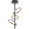 Image de Lucande LED Plafonnier Madu (Moderne) en Noir Métal e. a. pour Salon & Salle à manger (à 3 lampes,), Eclairage Lampe Luminaire Plafond Eclerage Interieur