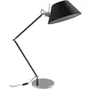 Image de Lucande Lampe à poser Dansari en Noir Métal e. a. pour Salon & Salle manger (1 lampe,à E27),