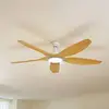 Image de Lucande ventilateur de plafond LED Omendo, blanc, DC, silencieux, CCT