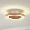 Image de Lindby Ventilateur de plafond LED Teleo, Ø 58 cm, couleur bois, CCT