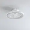 Image de Ventilateur de plafond LED Lindby Smart Paavo, argent, silencieux, Tuya