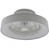 Image de Lindby LED Ventilateur de plafond avec lampe Mace à intensité variable (Moderne) en Blanc e. a. pour Salon & Salle manger (1 lampe,à),