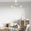 Image de Envostar Joiy plafonnier 3 lampes étalé blanc/bois