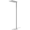 Image de Arcchio LED Lampadaire Timon à intensité variable (Moderne) en Gris Aluminium e. a. pour Bureau (à 2 lampes,), lampadaire éclairage indirect lampe salon