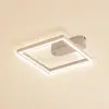 Image de Lindby LED plafonnier Yulla, blanc, détecteur de mouvement