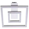 Image de Lindby LED Plafonnier Madamo (Moderne) en Blanc Aluminium e. a. pour Salon & Salle à manger (à 2 lampes,), Eclairage Lampe Luminaire Plafond Eclerage