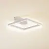 Image de Lindby LED plafonnier Yulla, blanc