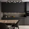 Image de Envostar Tino Spot pour plafond à 6 lampes noir/bois
