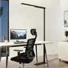 Image de Arcchio Lampadaire de bureau LED Tamilo, noir, métal, 194cm