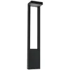 Image de Lindby LED Eclairage Exterieur Lonete (Moderne) en Noir Aluminium (1 lampe,à), Luminaire Lampe Jardin Borne Lumineuse
