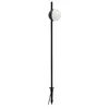 Image de Lindby LED Luminaire extérieur Darleen (Moderne) en Gris Aluminium (1 lampe,à), Lampe sur piquet