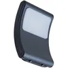 Image de Lindby LED Applique Exterieur Radane en Gris Aluminium (1 lampe,à), Murale Luminaire Lampe Jardin Eclairage d’exterieur