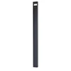 Image de Lucande LED Lampadaire extérieur Tavion (Moderne) en Noir Aluminium (1 lampe,à), Candélabre luminaire d’extérieur