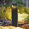 Image de Lucande, borne lumineuse LED Tavion, 60 cm, anthracite, IP65