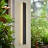 Image de Lucande, applique d'extérieur LED Melira, hauteur 100 cm, anthracite