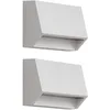Image de Lindby LED Applique Exterieur Appeso (Moderne) en Blanc (1 lampe,à), Murale Luminaire Lampe Jardin Eclairage d’exterieur