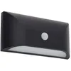 Image de Lindby LED Applique extérieure Siana (Moderne) en Noir (1 lampe,à), pour mur extérieur/façade de maison terrasse und balcon