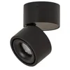 Image de Arcchio LED Plafonnier Rotari à intensité variable (Moderne) en Noir Aluminium e. a. pour Salon & Salle manger (1 lampe,à), Luminaire Lampe Plafond Eclerage Eclairage Interieur