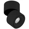 Image de Arcchio LED Plafonnier Rotari à intensité variable (Moderne) en Noir Aluminium e. a. pour Salon & Salle manger (1 lampe,à), Luminaire Lampe Plafond Eclerage Eclairage Interieur