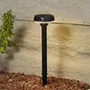 Image de Lindby Lampe sur piquet LED Solar Brinca, noir, PC, capteur