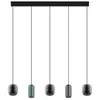 Image de Lucande Suspension Narion à intensité variable (Moderne) en Multicolore Métal e. a. pour Salon & Salle manger (à 5 lampes, GU10) Luminaire Lampe Plafond Plafonnier