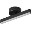 Image de Lindby LED Plafonnier Eldrin à intensité variable (Moderne) en Noir Métal e. a. pour Salon & Salle manger (1 lampe,à), Eclairage Lampe Luminaire Plafond Eclerage
