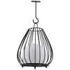 Image de Lindby LED Lampe solaire extérieur Kelda à intensité variable (Moderne) en Noir Aluminium (1 lampe,à), lampe jardin