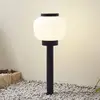 Image de Lindby luminaire pour socle Orfeas, noir/blanc, aluminium, Ø 24 cm
