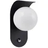 Image de Lindby LED Applique extérieure Lacie (Moderne) en Noir Aluminium (1 lampe,à), pour mur extérieur/façade de maison terrasse und balcon