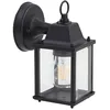 Image de Lindby Applique Exterieur Rurik à intensité variable (Traditionnel) en Noir Aluminium (1 lampe,à E27), Murale Luminaire Lampe Jardin Eclairage
