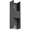 Image de Lucande LED Applique Exterieur Lavrin (Moderne) en Noir Aluminium (à 2 lampes,), Murale Luminaire Lampe Jardin Eclairage d’exterieur