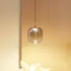 Image de Lucande Suspension LED Avelina, Ø 14cm , 1 lampe. noir