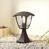 Image de Lampe pour socle Isidoro de Lindby, noire, hauteur 28 cm, plastique