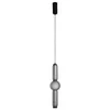 Image de Lucande LED Suspension Savete (Moderne) en Gris Verre e. a. pour Salon & Salle à manger (1 lampe,à), lampe plafonnier suspension