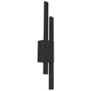 Image de Lindby LED Applique Exterieur Sakari (Moderne) en Noir Aluminium (à 2 lampes,), Murale Luminaire Lampe Jardin Eclairage d’exterieur