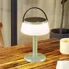 Image de Lindby lampe de table LED Mikkel, vert, intensité variable