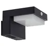 Image de Lindby LED Applique Murale Solaire Eleazar à intensité variable (Moderne) en Noir Aluminium (1 lampe,à), Lampe Borne Lumineuse Exterieur Eclairage