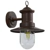 Image de Lindby Applique Exterieur Eloretta à intensité variable (Traditionnel) en Marron Métal (1 lampe,à E27), Murale Luminaire Lampe Jardin Eclairage