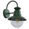 Image de Lindby Applique Exterieur Celinor à intensité variable (Traditionnel) en Vert Métal (1 lampe,à E27), Murale Luminaire Lampe Jardin Eclairage