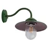 Image de Lindby Applique Exterieur Bilma à intensité variable (Moderne) en Vert Aluminium (1 lampe,à E27), Murale Luminaire Lampe Jardin Eclairage
