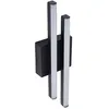 Image de Lindby LED Applique Exterieur Abelia (Moderne) en Noir Aluminium (à 2 lampes,), Murale Luminaire Lampe Jardin Eclairage d’exterieur