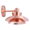 Image de Lucande Applique Exterieur Thais à intensité variable (Moderne) en Cuivre Inox (1 lampe,à E14), Murale Luminaire Lampe Jardin Eclairage d’exterieur