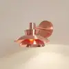 Image de Lucande applique d'extérieur Thais, couleur cuivre, acier inoxydable