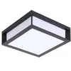 Image de Lindby Applique Exterieur Sivana à intensité variable (Moderne) en Noir (à 2 lampes, E27) Murale Luminaire Lampe Jardin Eclairage