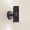 Image de Lindby Applique d'extérieur Jovane, noire, aluminium, à 2 lampes